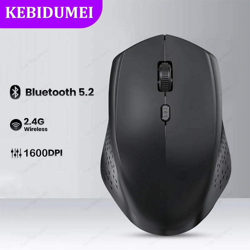 Mouse Wireless Stealth – Dual Mode & Silent Click
