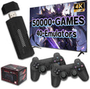X2 PLUS Retro Gaming Stick - 64/128/256GB 4K HD Game Console with 60,000+ Games, Dual Wireless Controllers for TV/PC
